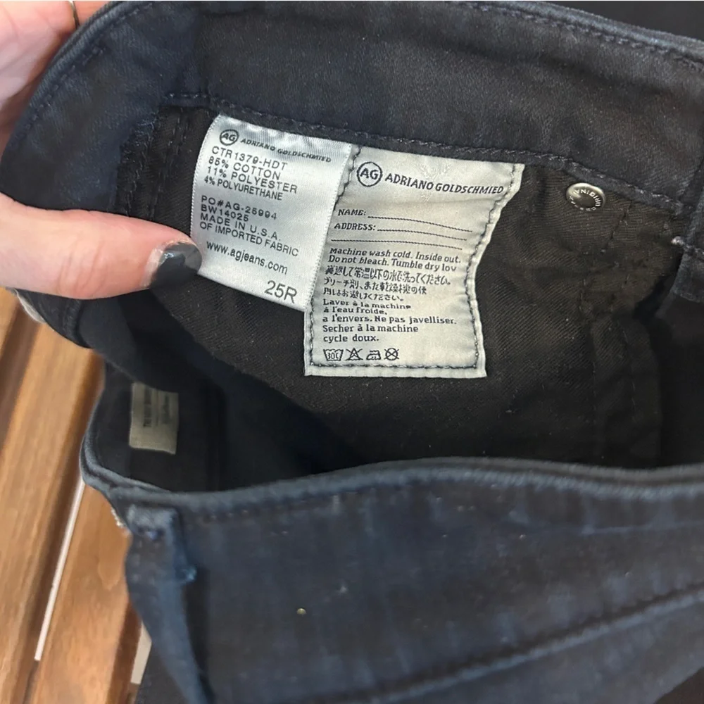 Adriano Goldschmied ~ The Farrah High Rise Skinny ~ Size 25R - Picture 5 of 12